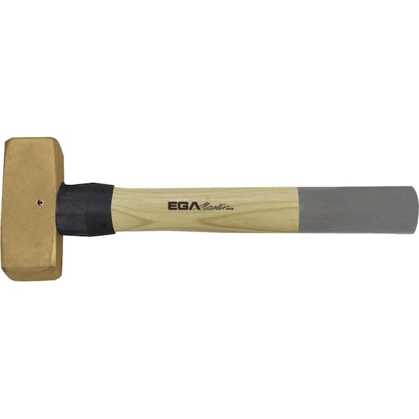 Ega Master SLEDGE HAMMER GERMAN TYPE 2000 GR. HICKORY HANDLE NON SPARKING Cu-Be. 35901 - main